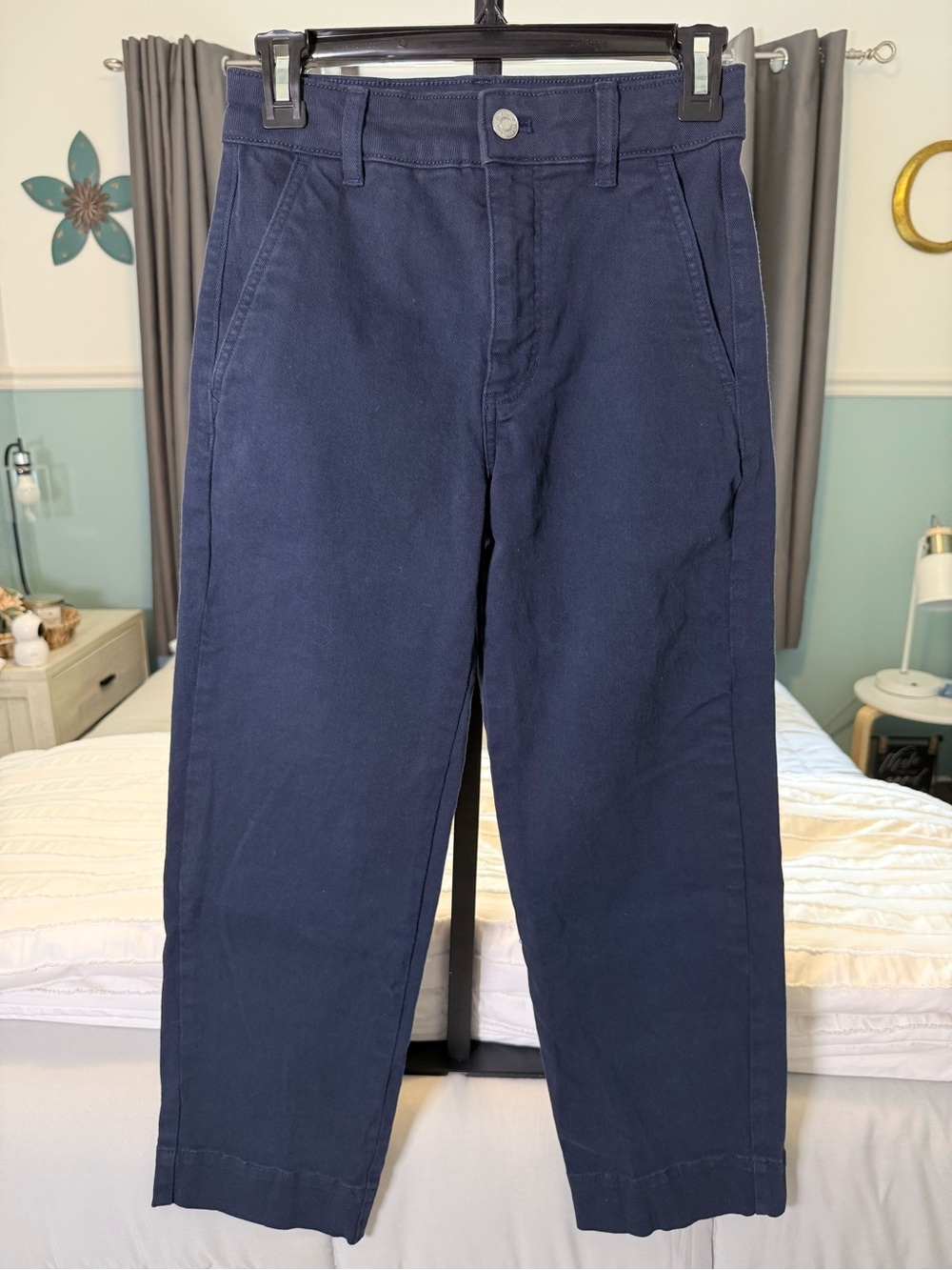 Everlane Navy Flare & Wide-Leg Jeans